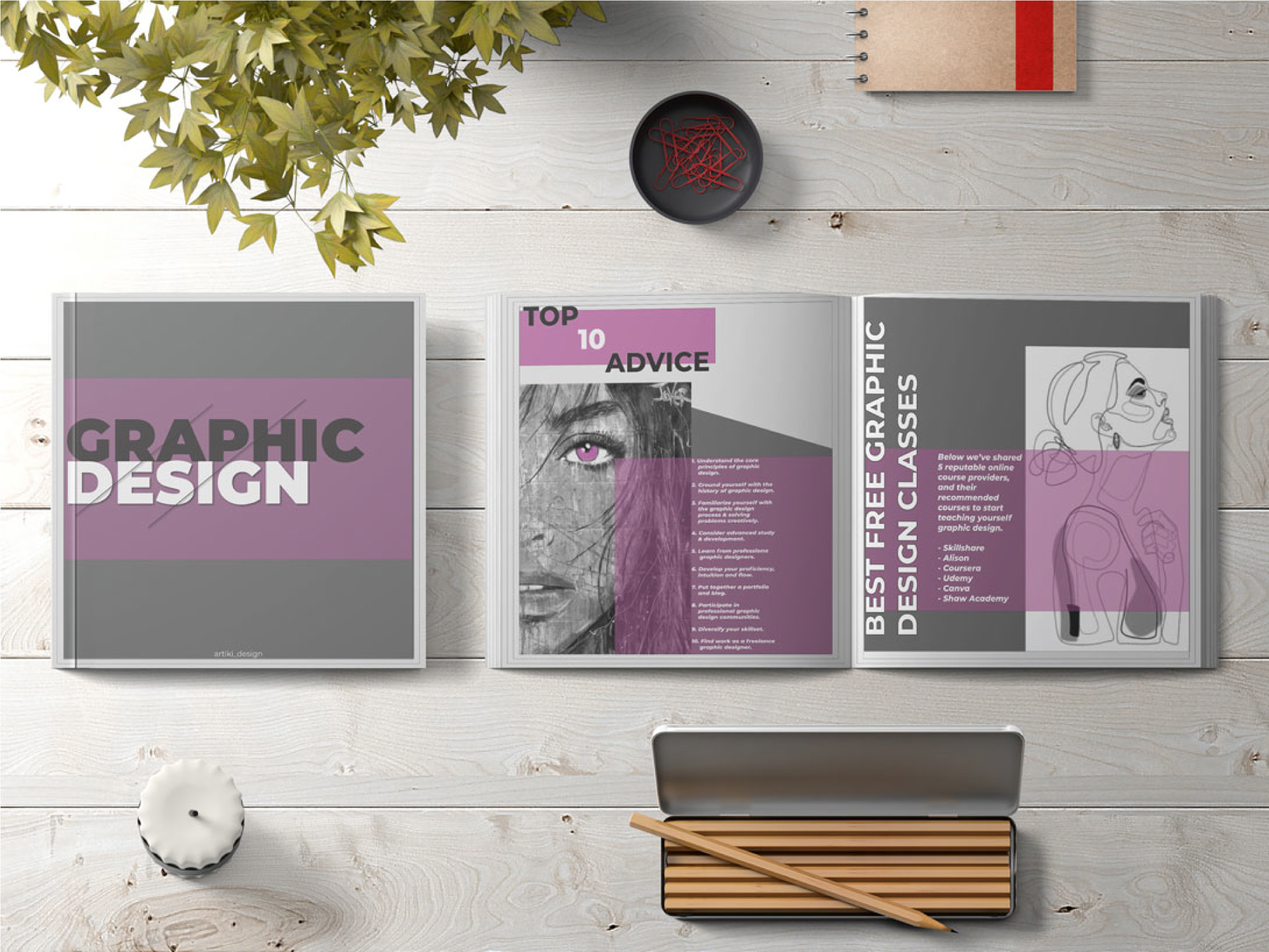 ARTIKI UI/UX dizajn web aplikacije